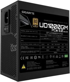 Gigabyte UD1000GM PG5 unidad de fuente de alimentación 1000 W 20+4 pin ATX ATX Negro