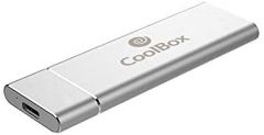 CoolBox MiniChase N31 Caja externa para unidad de estado sólido (SSD) Plata M.2