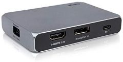 CalDigit USB-C Gen 2 10Gb / s Soho Dock - hasta 4K 60Hz, HDMI 2.0b, DisplayPort 1.4, USB A y USB C de 10Gb, Lector de Tarjetas Micro SD y SD UHS-II, Carga de Paso, Suministro de energía de 100W