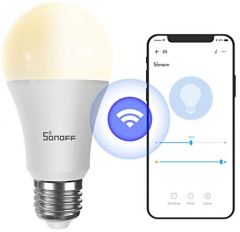 Sonoff B02-B-A60 iluminación inteligente Bombilla inteligente Wi-Fi Blanco 9 W