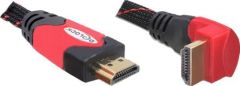 DeLOCK 5m HDMI cable HDMI HDMI tipo A (Estándar) Negro, Rojo