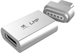 LMP 17086 cambiador de género para cable USB C Plata