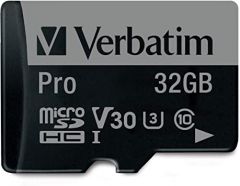 Verbatim Pro 32 GB MicroSDHC UHS Clase 10