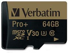 Verbatim Pro+ 64 GB MicroSDHC MLC Clase 10