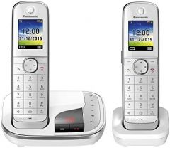 Panasonic KX-TGJ322 Teléfono DECT Identificador de llamadas Blanco