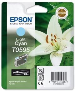Epson Lily Cartucho T0595 cian claro