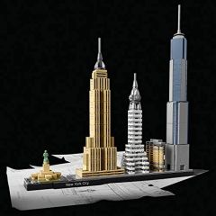 LEGO 21028 Architecture Ciudad de Nueva York Set de Construcción de Ciudad, Decoración de Oficina, Idea de Regalo Coleccionable