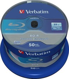Verbatim Datalife 6x BD-R 25 GB 50 pieza(s)