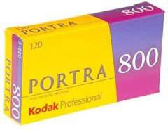 Kodak 1x5 Portra 800 120 película de color