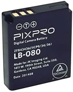 Kodak LB-080 batería para cámara/grabadora Ión de litio 1250 mAh
