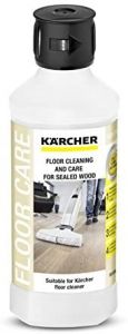Kärcher RM 534 limpieza y cuidado de suelos, para suelos de madera sellados, protección contra la humedad que impide que el suelo se hinche, con 500ml se generan 40l de líquido limpiador