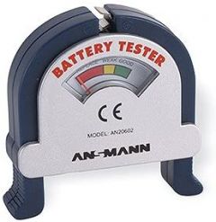 Ansmann 4.0000.01 medidor de energía y batería Blanco