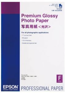 Epson Premium Glossy Photo Paper, DIN A2, 255 g/m², 25 hojas