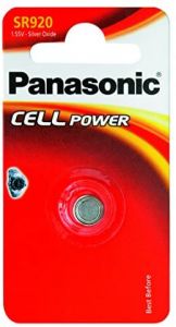 Panasonic Blister 1 Pila Óxido de Plata para Reloj SR920