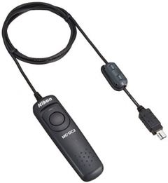 Nikon Remote Cord MC-DC2 cable para cámara fotográfica Negro