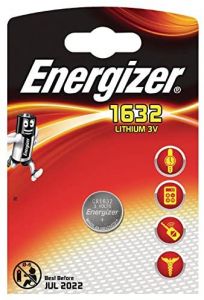 Energizer CR1632 - Pila de botón de Litio (3 V)