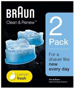 Braun Clean & Charge refills Cartucho de limpieza