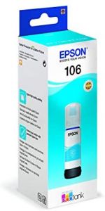 Epson 106 EcoTank Cyan ink bottle