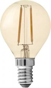 GP Lighting LED Mini Globus Gold E14 1,2W (25W) Filament GP 080589 marca GP BATTERIES