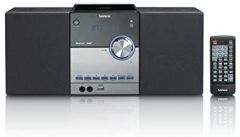 Lenco MC-150 sistema estéreo portátil Analógico y digital 22 W DAB, DAB+, FM, PLL Negro, Plata Reproducción MP3