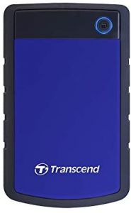 Transcend StoreJet 25H3 disco duro externo 4 TB Azul, Marina