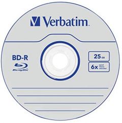 Verbatim 43715 disco blu-ray lectura/escritura (BD) BD-R 25 GB 5 pieza(s)