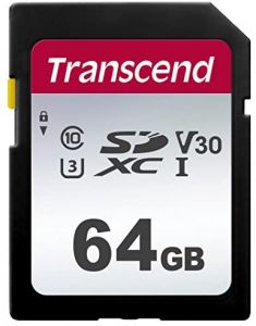 Transcend TS64GSDC300S memoria flash 64 GB SDXC NAND Clase 10
