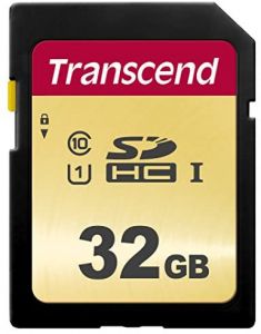 Transcend 32GB, UHS-I, SDHC Clase 10