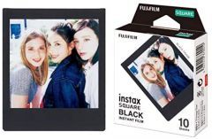 Fujifilm Instax Square Black Frame schwarz película instantáneas 10 pieza(s) 62 x 62 mm