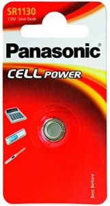 Panasonic SR54 EL/SR1130 EL 1BL Batería de un solo uso Óxido de plata
