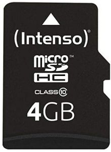 Intenso 4GB MicroSDHC Clase 10