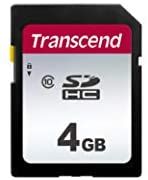Transcend SDHC 300S 4GB NAND Clase 10