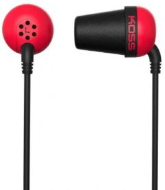 Koss PLUG R auricular y casco Auriculares Alámbrico Dentro de oído Música Rojo