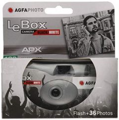 Agfa Foto LeBox Negro/Blanco con Flash y hasta 36 imágenes en Blanco y Negro