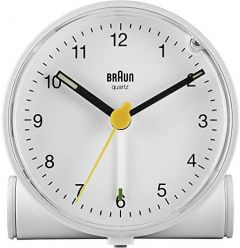 Braun BC01W Reloj despertador analógico Blanco