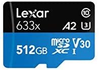 Lexar 633x 512 GB MicroSDXC UHS-I Clase 10