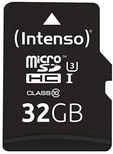 Intenso 3433480 memoria flash 32 GB MicroSDHC UHS-I Clase 10