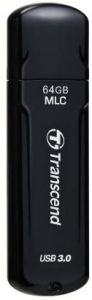 Transcend JetFlash 750, 64GB unidad flash USB USB tipo A 3.2 Gen 1 (3.1 Gen 1) Negro