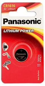 Panasonic CR-1616EL/1B pila doméstica Batería de un solo uso CR1616 Litio