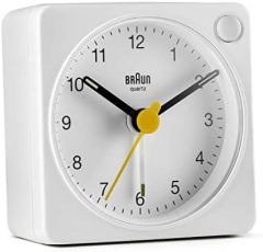 Braun BC02XW Reloj despertador analógico Blanco
