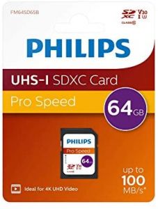 Philips FM64SD65B 64 GB SDXC UHS-I Clase 10
