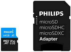 Philips FM64MP65B 64 GB MicroSDXC UHS-I Clase 10