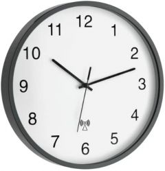 TFA-Dostmann 60.3511.10 reloj de mesa o pared Alrededor Gris, Blanco