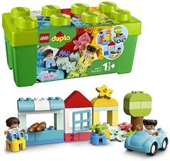 LEGO 10913 Duplo Caja de Ladrillos, Juego Educativo para Bebés, Set de Construcción con Coche, Figuras y Flores, Regalo para Niños de 1.5 Años o Más