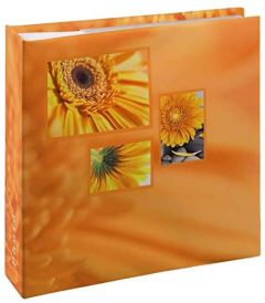 Hama Singo álbum de foto y protector Naranja 200 hojas