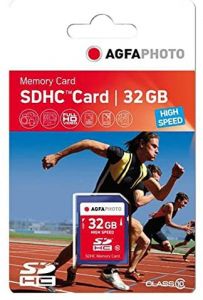 AgfaPhoto High Speed - Tarjeta de Memoria SecureDigital de 32 GB