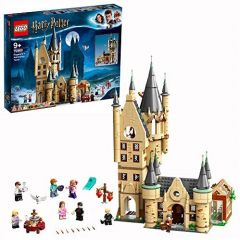 LEGO 75969 Harry Potter Torre de Astronomía de Hogwarts, Castillo de Juguete con Minifiguras de Personajes de la Saga, Incluidos Hermione, Ron y Draco, Regalo para Niños y Niñas a Partir de 9 Años