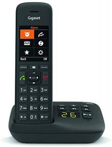 Gigaset C575A Teléfono DECT/analógico Identificador de llamadas Negro