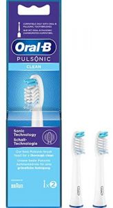 Oral-B Pulsonic Clean 2 pieza(s) Blanco