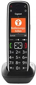 Gigaset E720HX Teléfono DECT/analógico Identificador de llamadas Negro